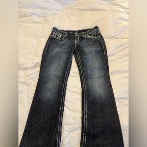 Vigoss Women's Dark Blue boot cut Jeans